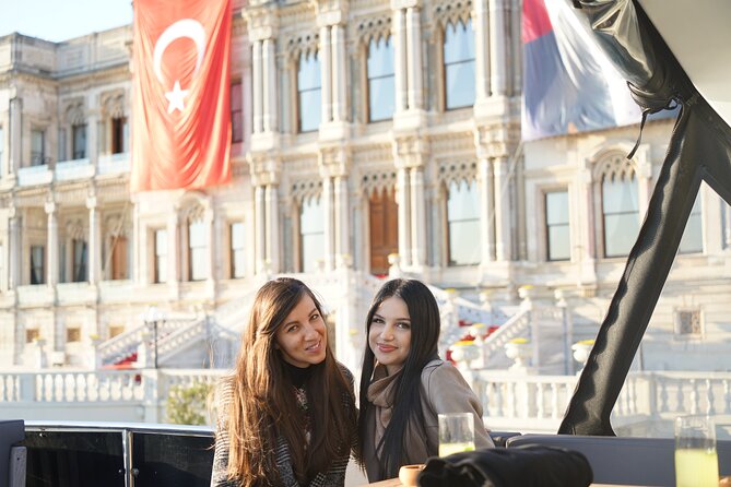 Bosphorus Sunset Cruise on Luxury Yacht with Transfers - Ortaköy, its mosque, and the first bridge