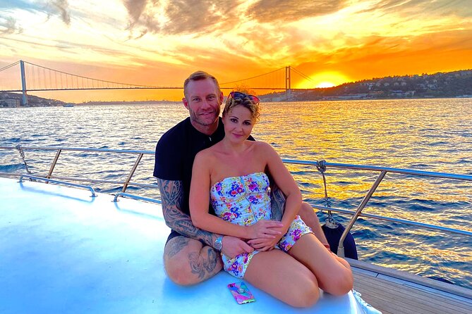 Bosphorus Sunset or Daytime Yacht Cruise with Snacks & Live Guide - Bridges, villages, and the changing city view