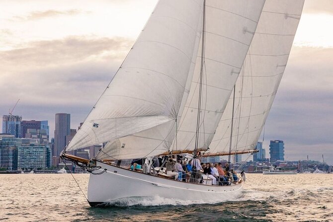 Boston Harbor Sunset Sail Tour - Castle Island and Fort Independence
