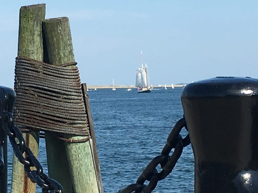 Boston: Tall Ship Harbor Sail - Small details that improve the outing