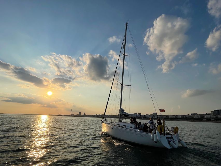 Brighton: Sunset Sailing Cruise with a Glass of Wine - Brighton’s coast in the last light