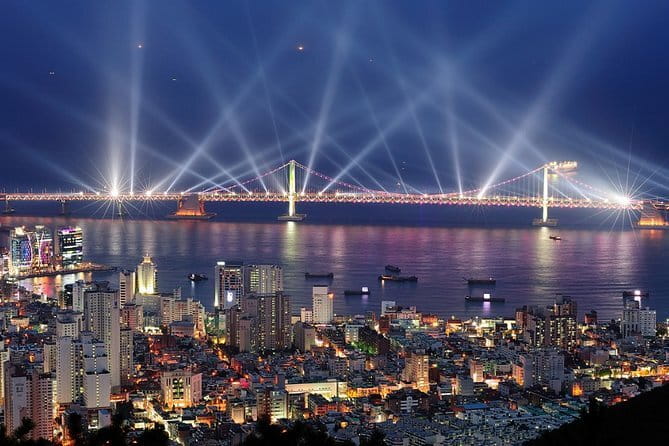 Busan Night Food Market with Night View points - Korean BBQ and traditional pubs with a local guide