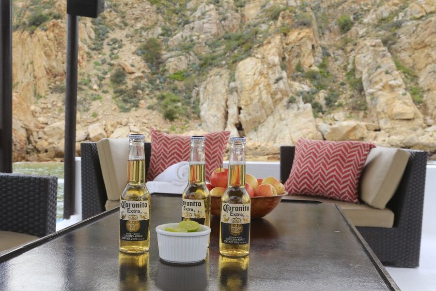 Cabo San Lucas: Private Catamaran Cruise - The Arch, Lovers Beach, and the Pacific window