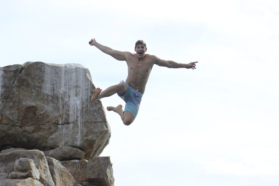 Cabo San Lucas: Private Catamaran Cruise - La Isla and the quiet beach anchorage