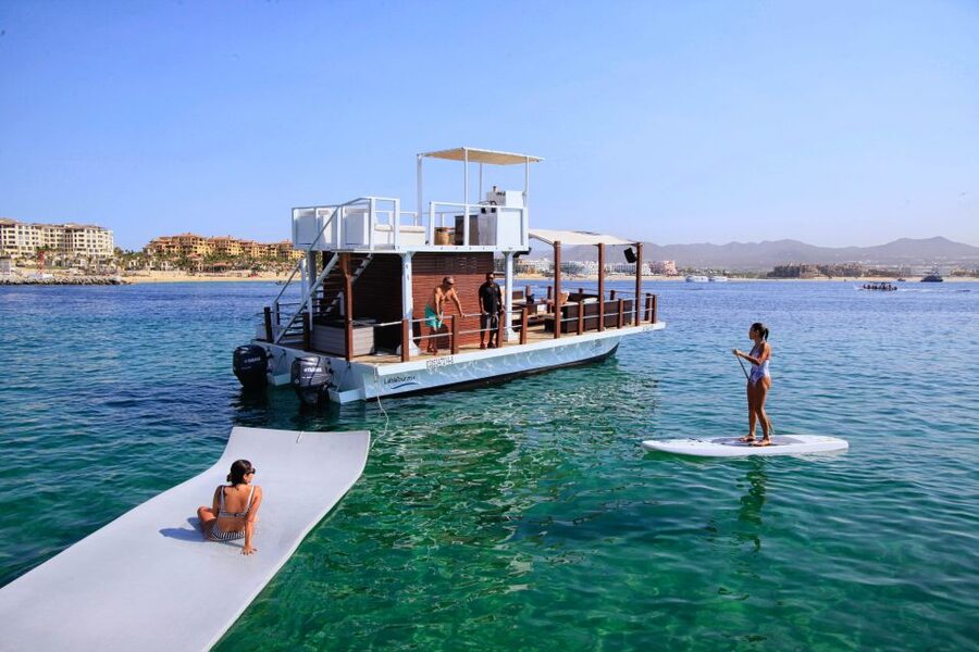 Cabo San Lucas: Private Catamaran Tour with Snorkeling - Cabo’s famous rocks from the water