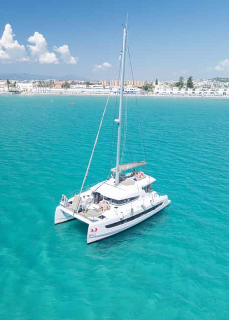 Cagliari: Catamaran Tour to the Gulf of the Angels - Starting at Su Siccu marina