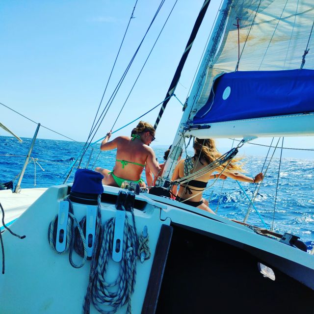 Cagliari Sailing Boat Tour with Snorkeling and Drink - Snorkeling in the natural pools