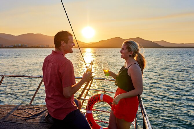 Cairns Catamaran Harbour and Dinner Cruise - Entering Trinity Inlet and its quieter scenery