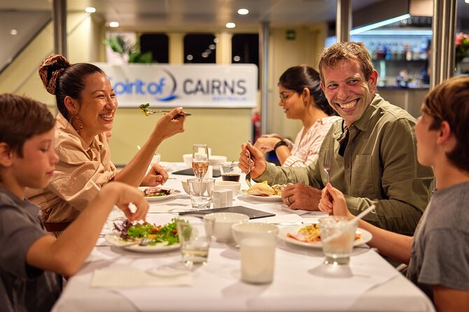 Cairns Catamaran Harbour and Dinner Cruise - The buffet: seafood, local produce, and plenty of choice