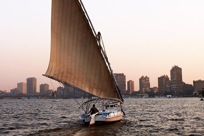 Cairo sailing boat Tours on the Nile by felucca - The 1:30pm pickup through Cairo