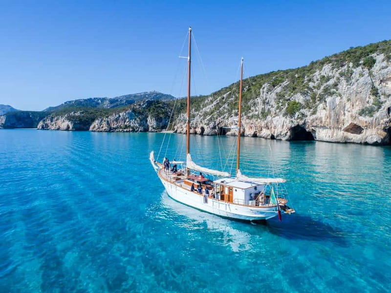 Cala Gonone: Gulf of Orosei Tour with a Vintage Sailing boat - Cala Luna and Cala Sisine: famous beaches with flexible timing