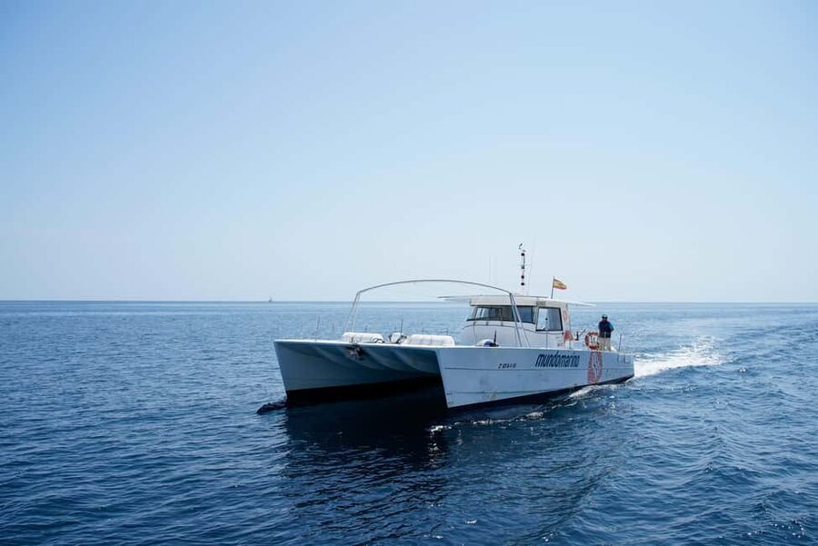 Calpe: Motor catamaran with a swim stop and optional lunch - Calpe looks different from the water
