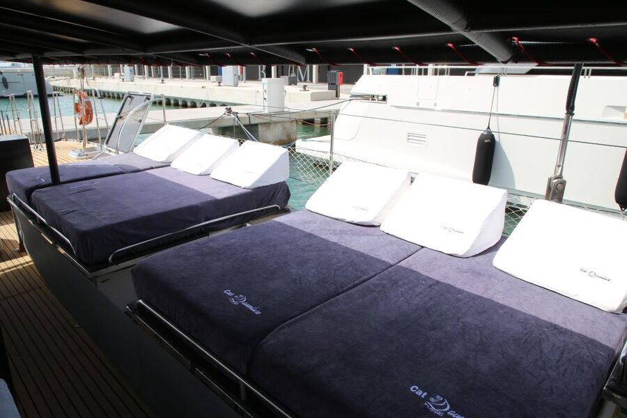 Cambrils: Catamaran Day Cruise with BBQ and Drinks - Swimming and snorkeling: good for a refresh, limited for sea life