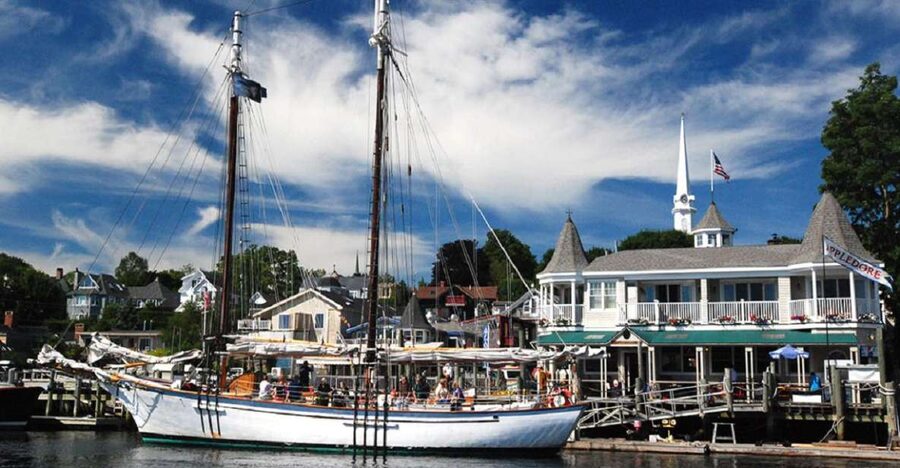 Camden: Historic Schooner Day Sailing Trip - Helping Raise the Sails