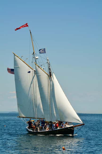 Camden, Maine: Day Sails aboard Schooner Surprise - Stories from Captain Laird and Audrey