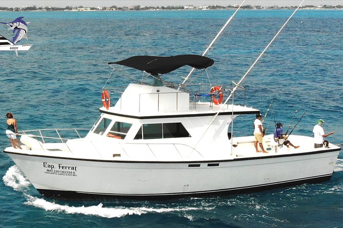 Cancun fishing charter if you don't fish you don't pay 46ft yacht 12pax 25P14 - Key points to know before you book