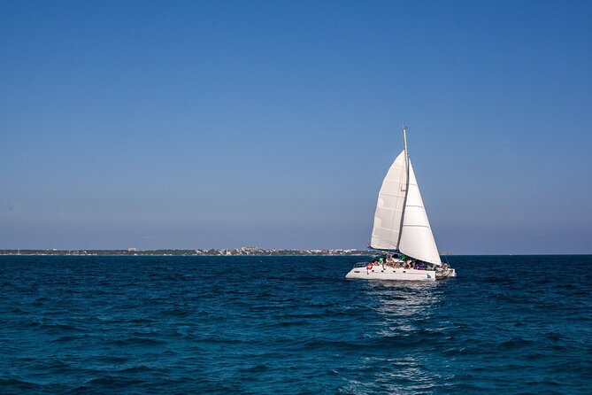 Cancun Sailing Catamaran Islas Mujeres With Luxury Beach Club - What the catamaran day feels like