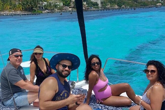 Cancun to Isla Mujeres Private Catamaran Cruising Snorkeling Fun! - The open bar and the ride to Isla Mujeres