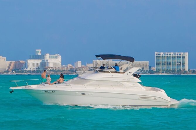 Cancún Yacht Rental SeaRay 46ft 25P13 - What makes Cancun Bay worth the shorter trip