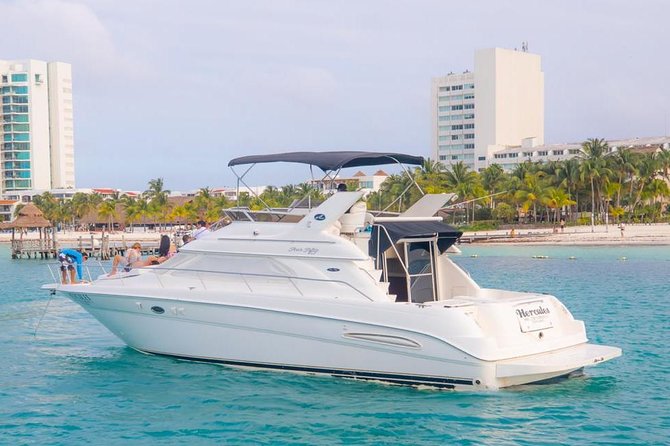 Cancún Yacht Rental SeaRay 46ft 25P13 - Adding snorkeling and Isla Mujeres on a longer rental