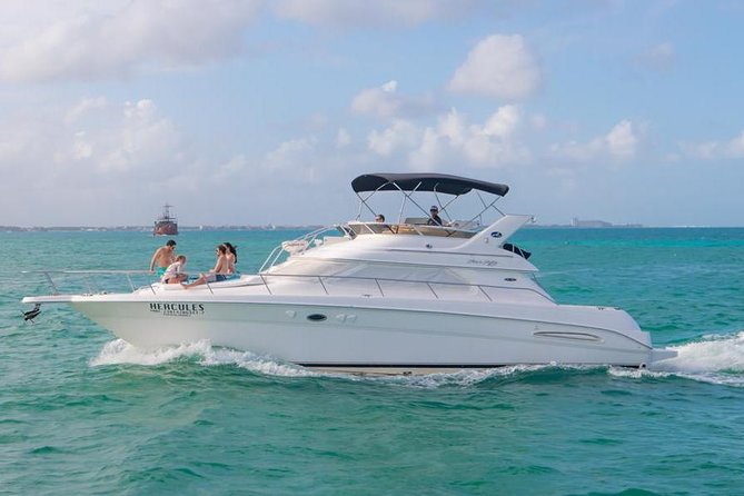 Cancún Yacht Rental SeaRay 46ft 25P13 - Choosing two, four, or six hours