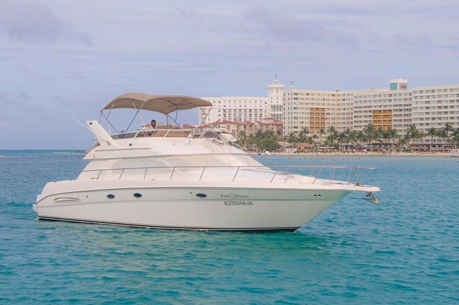 Cancun Yacht Tour - SEARAY YACHT 46 FT GREAT FOR SUNSET 15 PEOPLE MAX 25P9 - Why this private yacht works best for groups
