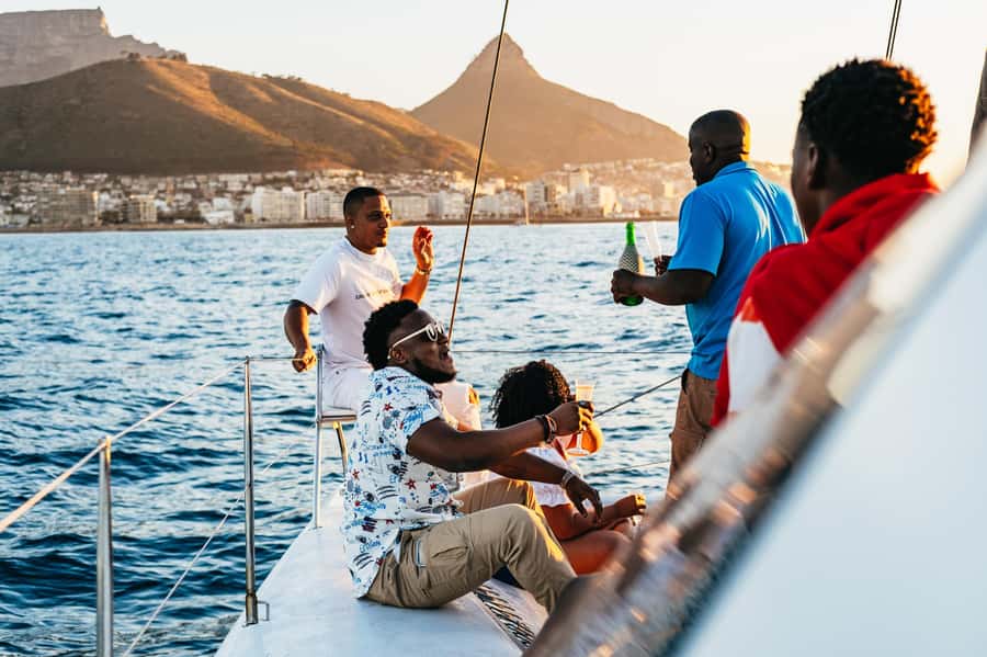 Cape Town: Sunset Catamaran Cruise on Table Bay with Bubbles - Key things to know before boarding