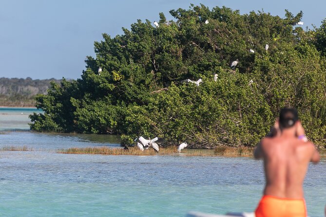 Catamaran Adventure: Sailing and Swimming in the Bacalar Lagoon - What the crew can add to the day