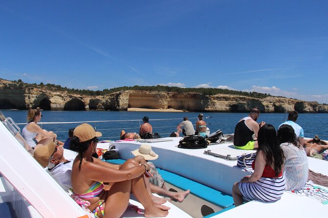 Catamaran BBQ on the Beach: Cruise to Benagil Caves - Wi-Fi, Bar Service, and the Champagne Return