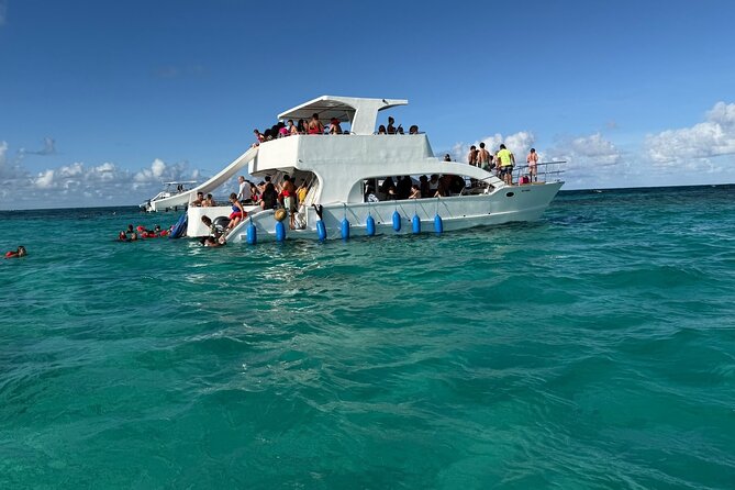 Catamaran Booze Cruise And Snorkeling Punta Cana - Adults Only - Rum, beer, fruit, and the party atmosphere