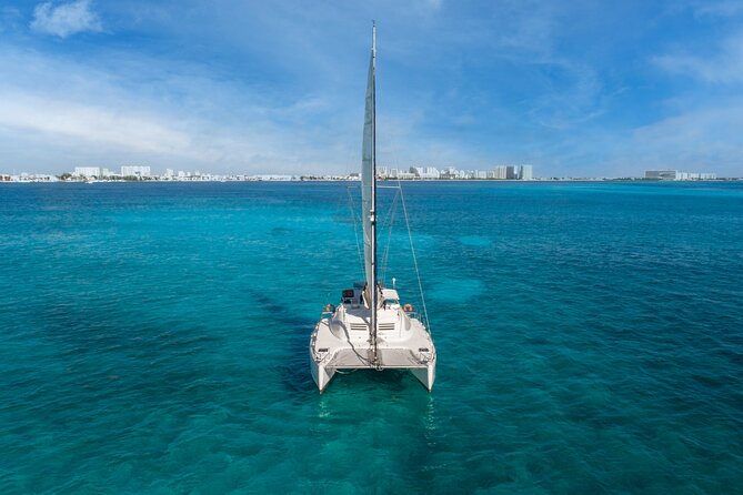 Catamaran Cancun to Isla mujeres Lunch OpenBar and Snorkeling - Music, Dancing, and the Ride Home