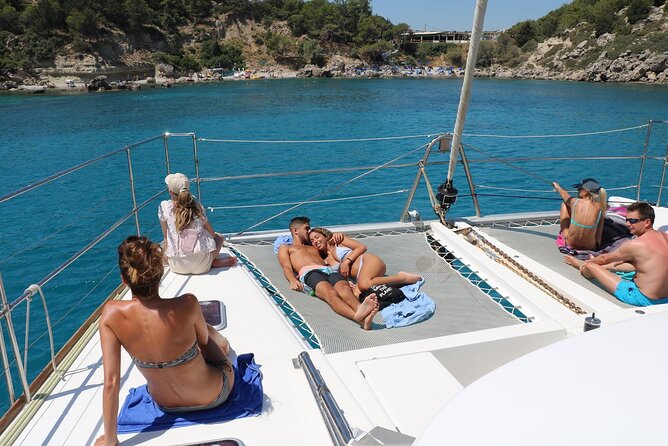 Catamaran Cruises Rhodes - 6 Hours Day Cruise ALL INCLUSIVE - Kallithea Springs: the final chance to swim