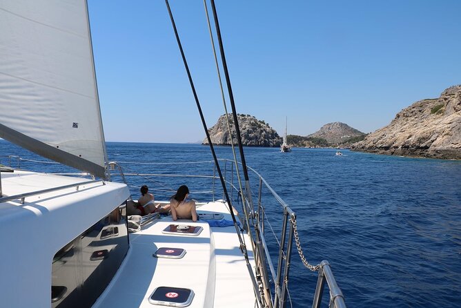Catamaran Cruises Rhodes - 6 Hours Day Cruise ALL INCLUSIVE - A comfortable boat, but not a private charter