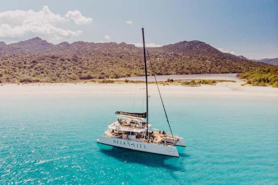 Catamaran day excursion - The Agriates Desert from the water