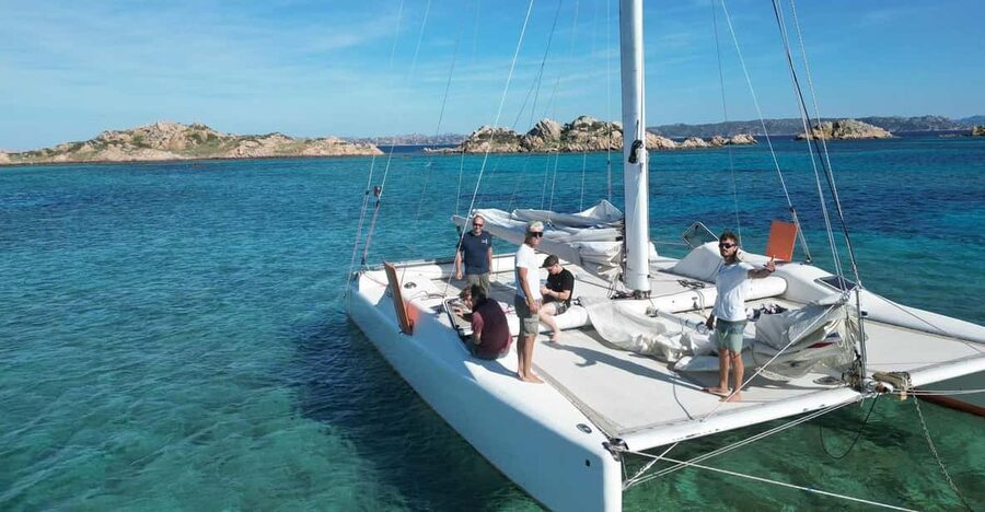 Catamaran: Day trips in La Maddalena's Archipelago - Sailing Scatto instead of taking a standard boat ride
