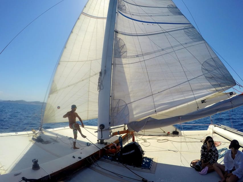 Catamaran: Day trips in La Maddalena's Archipelago - Spargi for the final free-time stop