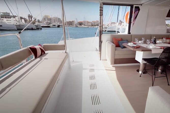 CATAMARAN Kleftiko Poliegos & Round of Milos Lunch with Openbar - Kalogries Beach starts the coastal tour