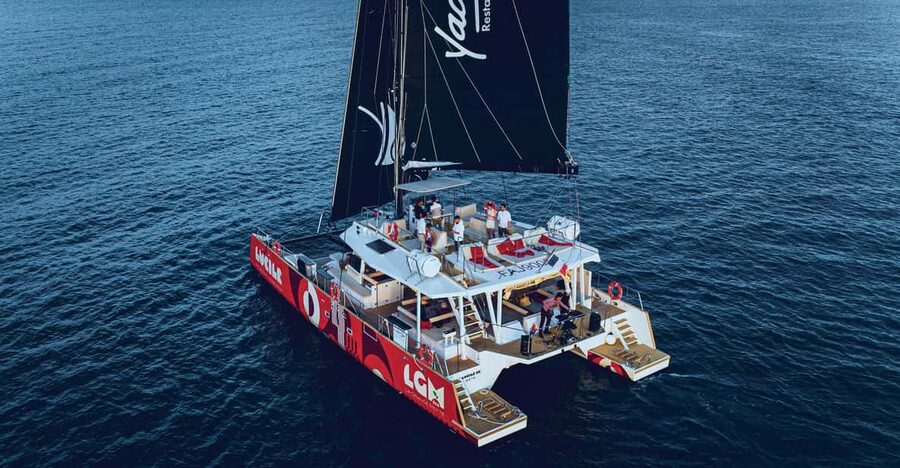 Catamaran Lucile | La Grande Motte Guided tours of the ports - Key points at a glance