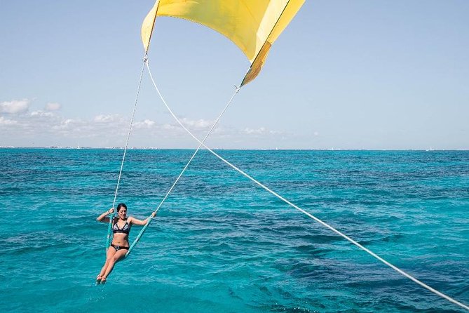 Catamaran Sail to Isla Mujeres with all inclusive from Cancun or Riviera Maya - The beach club lunch and afternoon pause