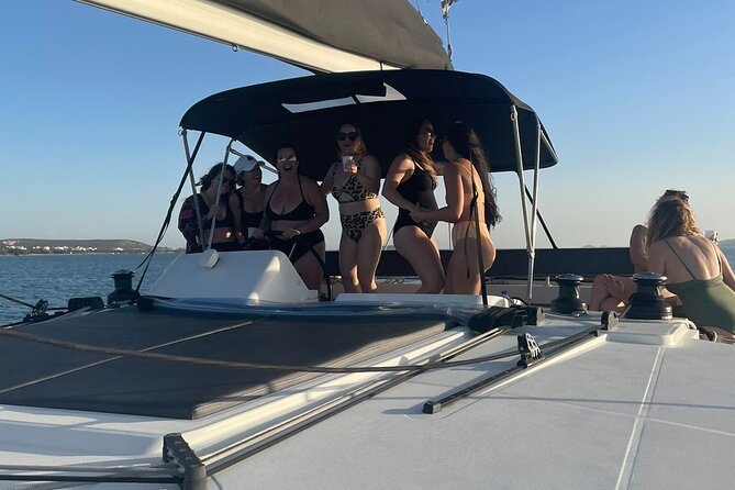 Catamaran Semi Cruise Paros Antiparos includes Food and Drinks - Despotiko, Panteronisi, and the smaller islands