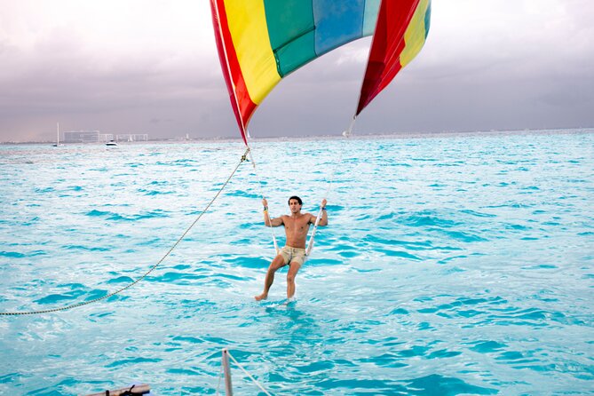 Catamaran to Isla Mujeres, Open bar, buffet, Beach Club Included - The strongest parts of the experience