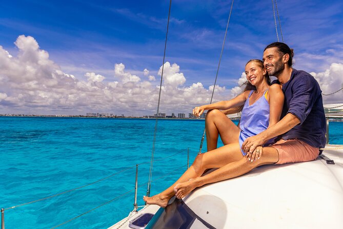 CATAMARAN to Isla Mujeres, Snorkel & Beach Club by Xcaret - Who will enjoy this day most