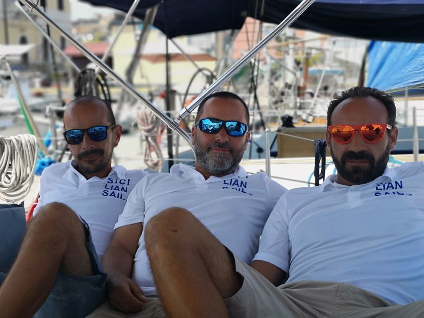 Catania: Coastline Sailing Trip with Aperitif and Prosecco - A Sicilian aperitif on the way back