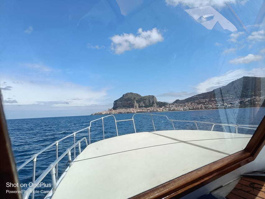 Cefalù: Mini Yacht with Snorkel Stops, Caves and Aperitif - Kalura Beach and the coast beyond
