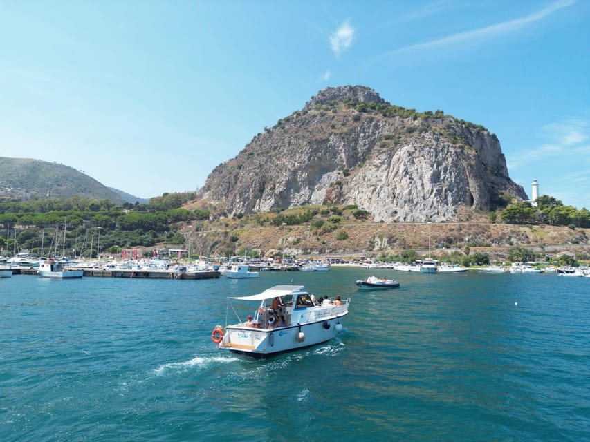 Cefalù: Mini Yacht with Snorkel Stops, Caves and Aperitif - Captain Alex sets the tone