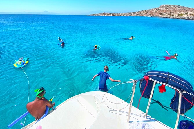 Chania: Private Day Catamaran Cruise with Swimming and Meal - What the catamaran adds to the day
