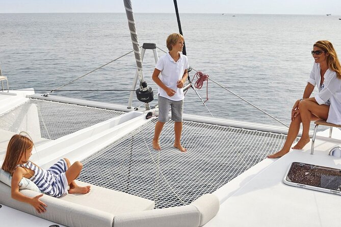 Chania: Private Day Catamaran Cruise with Swimming and Meal - The crew and the feel of a private celebration