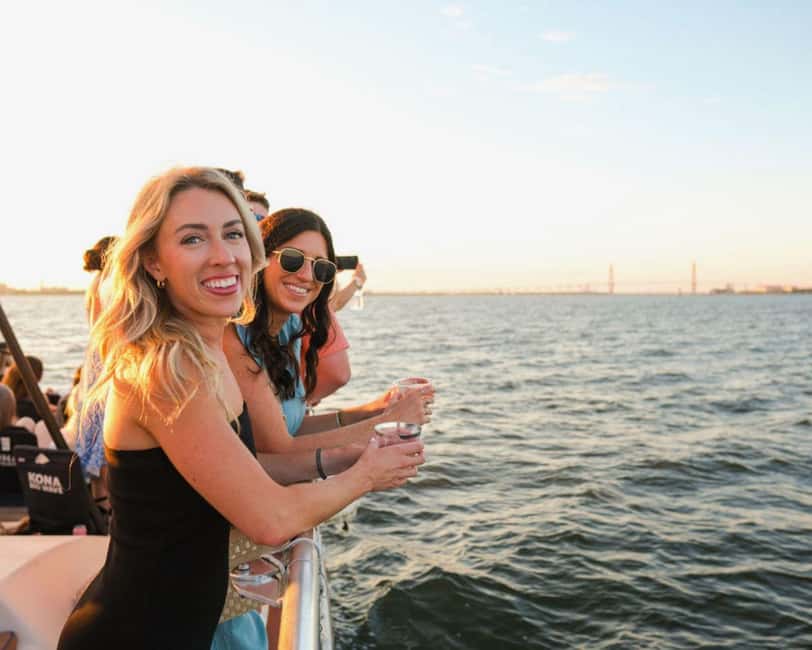 Charleston Harbor Sunset Cruise with Music & Onboard Bar - The two-hour route through Charleston Harbor