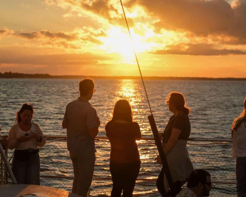 Charleston Harbor Sunset Cruise with Music & Onboard Bar - Music, drinks, and the social mood