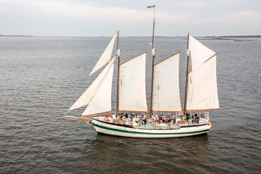 Charleston: Schooner Sailing Harbor Tour & Dolphin Watch - Key points to know before you sail